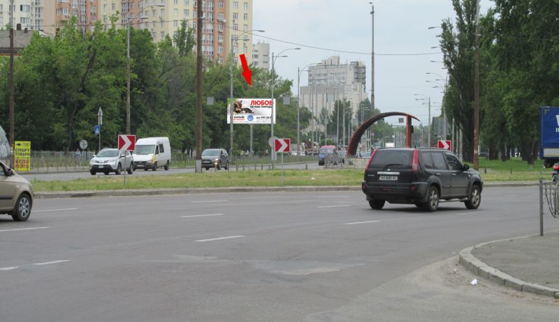 Білборд/Щит, Київ, проспект Юрія Гагаріна, 19