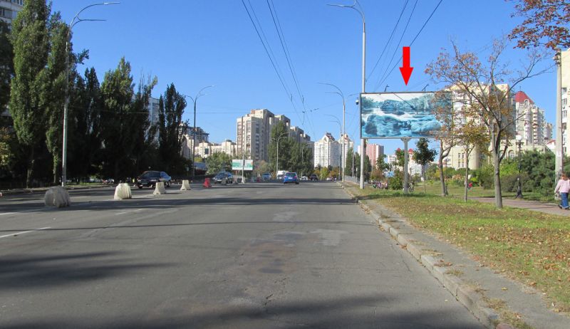 Білборд/Щит, Київ, просп. Героїв Сталінграду, 16-д