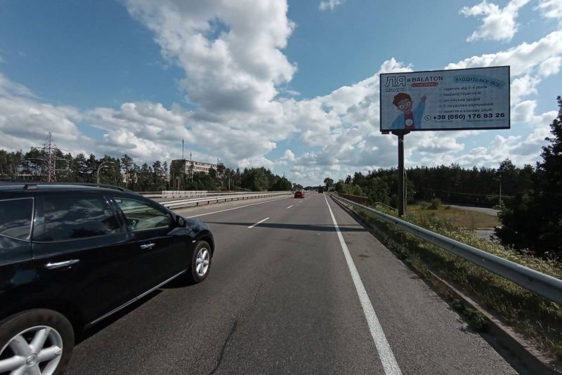 Білборд/Щит, Київ, Богатирська вул. - Дніпроводська вул.