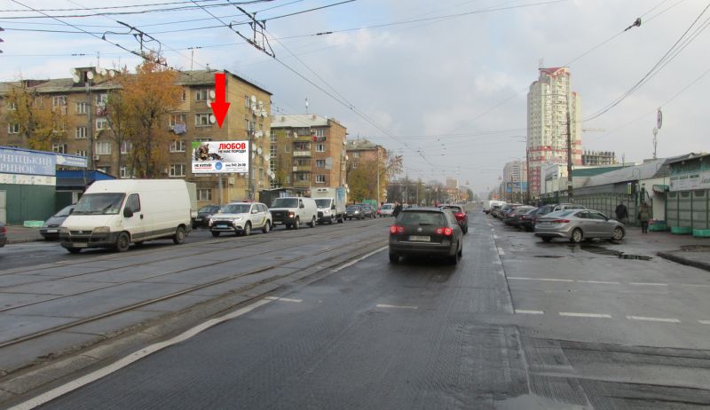 Білборд/Щит, Київ, вул. Бориспільська, 3