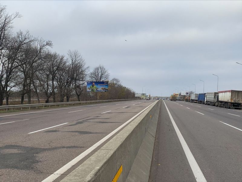 Билборд/Щит, Трассы, Київська траса транспорт прямує в Київ