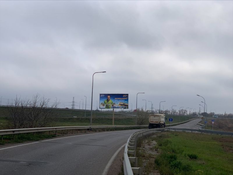 Билборд/Щит, Трассы, Київська траса, Конюшиновий міст транспорт прямує до Одеси, на об'їздну дорогу в бік 2 стовпів, Затоки, Amic, БРСМ, Shell, Окко