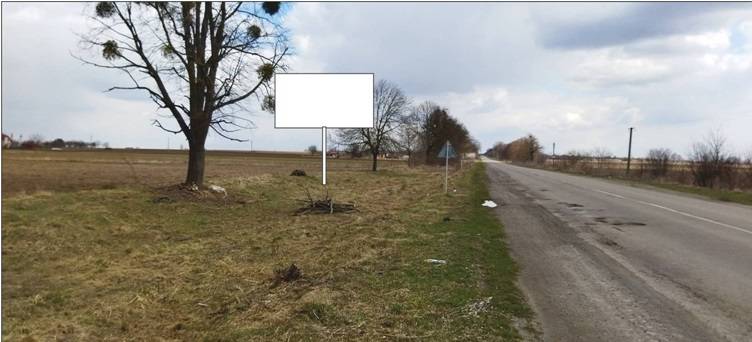 Білборд/Щит, Млинов, в'їзд в смт Млинів