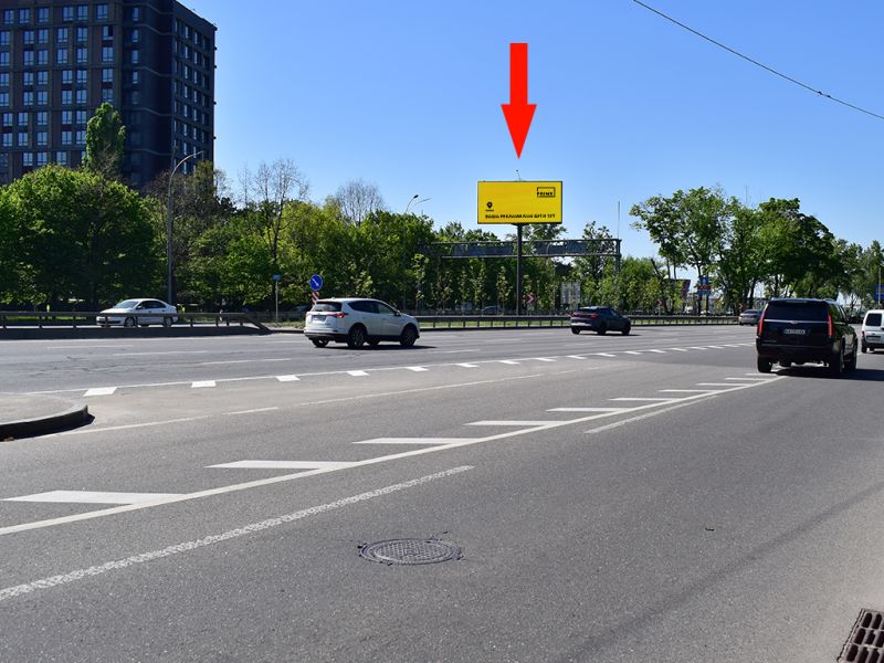 Led екран/Відеоборд, Київ, Кільцева дорога – вул. Теремківська, ТРЦ "Республіка парк", роздільник, Одеська пл., в бік пр. Берестейського (колиш. пр. Перемоги), (ролик 10 сек, 1 вихід/1,5 хвилини)