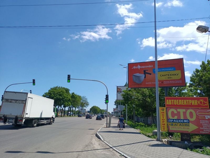 Билборд/Щит, Киев, Кільцева дорога (на світлофорі перед зупинкою с.Жуляни-2 ( в напрямку ст.м. Теремки)