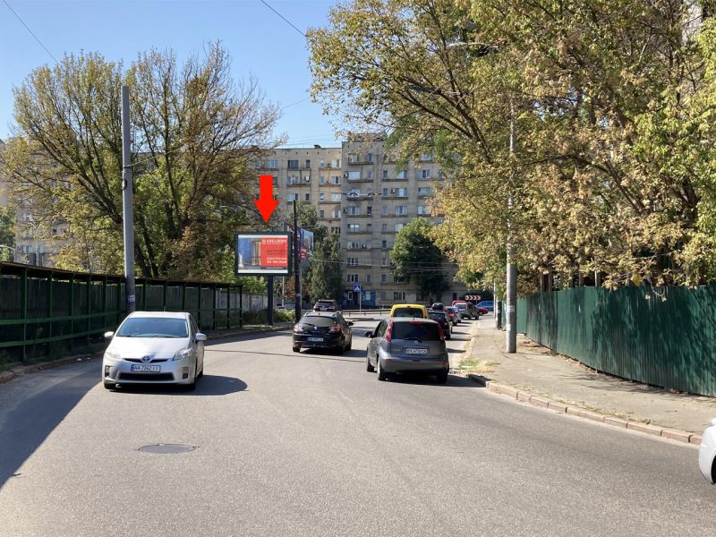 Скролл/Ситиборд, Киев, вул. В. Гетьмана (Індустріальний провулок)
