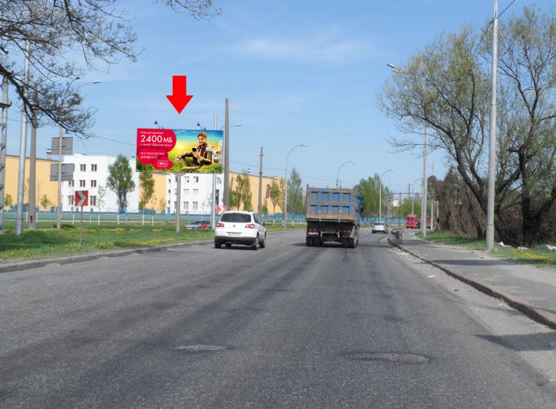 Білборд/Щит, Київ, Ак. Заболотного / Червонопрапорна (напр.Реємсма,в ст. Одеської пл.)