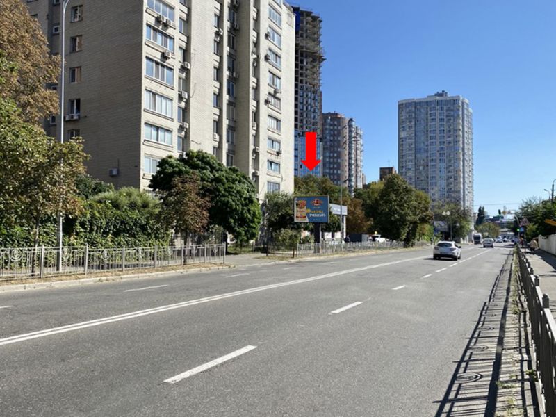 Білборд/Щит, Київ, Малевича вул., 83, в сторону вул. Байкової