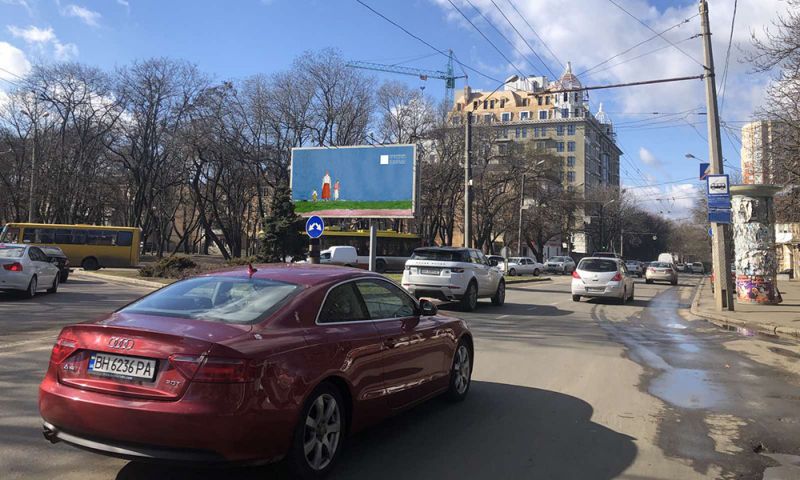 Роллер/Призматрон, Одесса, Розумовского - ул.Старопортофранковская ( из центра)ПРИЗМА