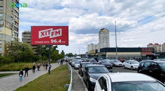 Білборд/Щит, Київ, Оболонський пр., 49