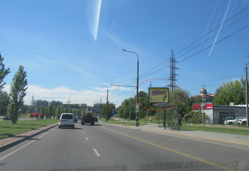 Скролл/Ситиборд, Львов, Хуторівка (зупинка ринок Шувар)