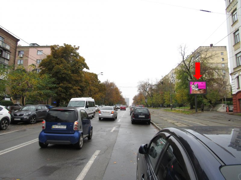 Скрол/Сітіборд, Київ, Дегтярівська вул., 4 А, біля ст. м. "Лук'янівська", Лук'янівського ринку, з центру