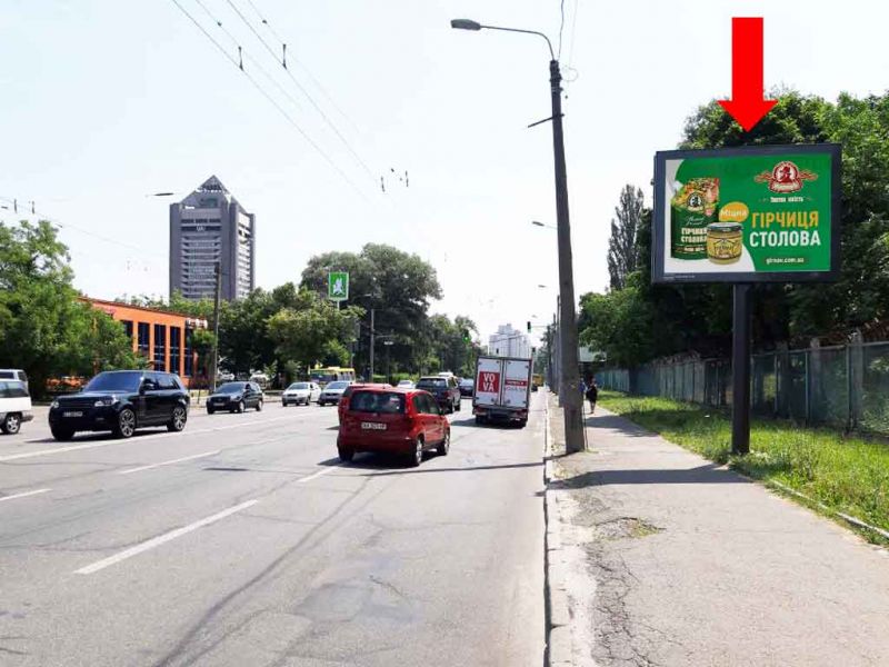 Скрол/Сітіборд, Київ, Іллєнко вул. (колиш. Мельникова вул.), 50, навпроти, в сторону ст. м. «Лук'янівка», центру