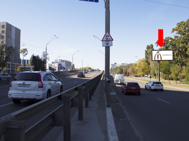Скрол/Сітіборд, Київ, Перемоги пр., 84, біля ресторану "Євразія", ст. м. "Нивки", з центру