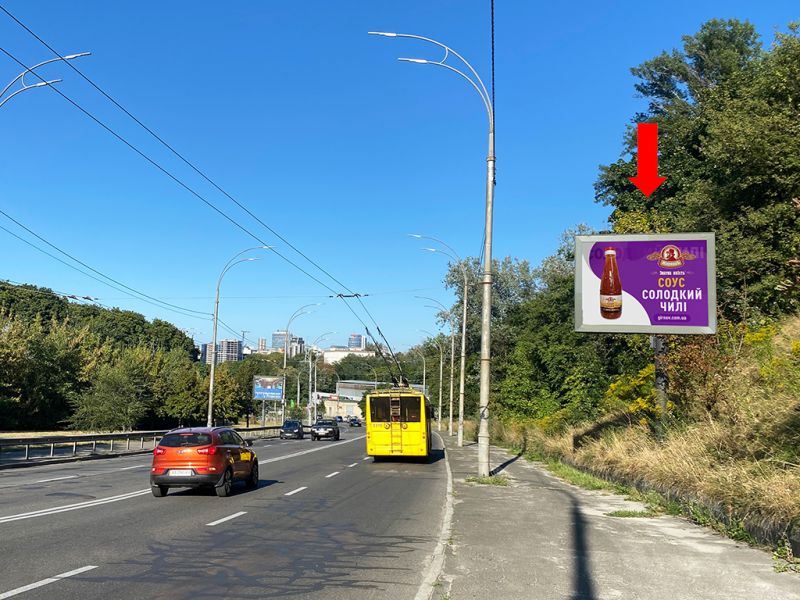 Скрол/Сітіборд, Київ, Протасов Яр вул., 350 м. від вул. Солом'янської, в сторону вул. Федорова