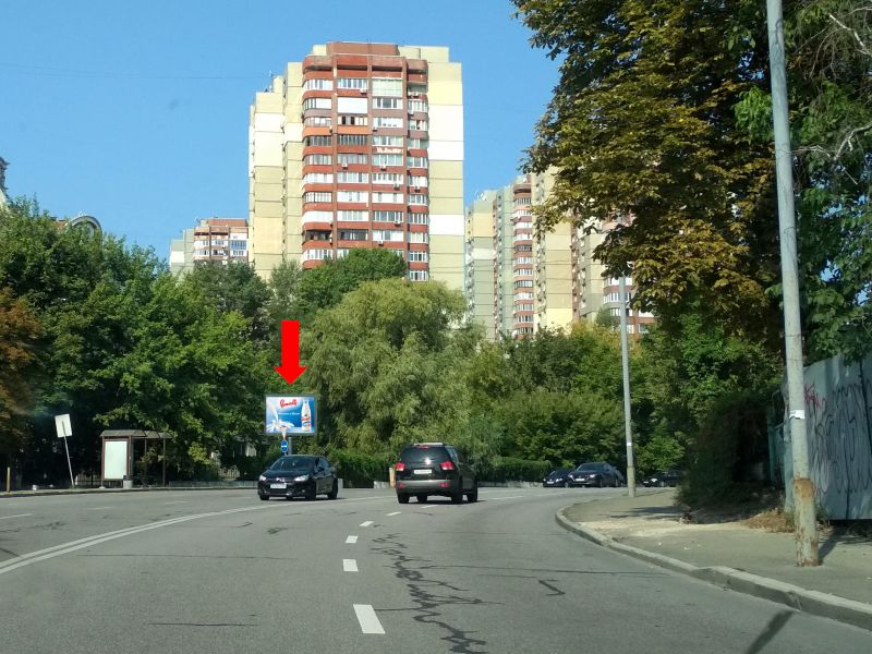 Скролл/Ситиборд, Киев, Старонаводницька вул., 10, в сторону центру