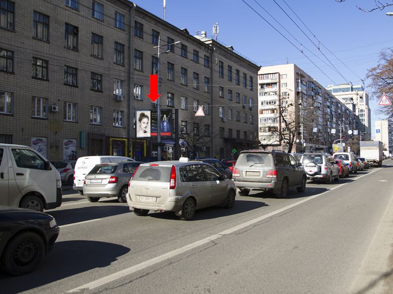 Скролл/Ситиборд, Киев, В. Васильківська вул. (колиш. Червоноармійська вул.), 104, в сторону вул. Хрещатик