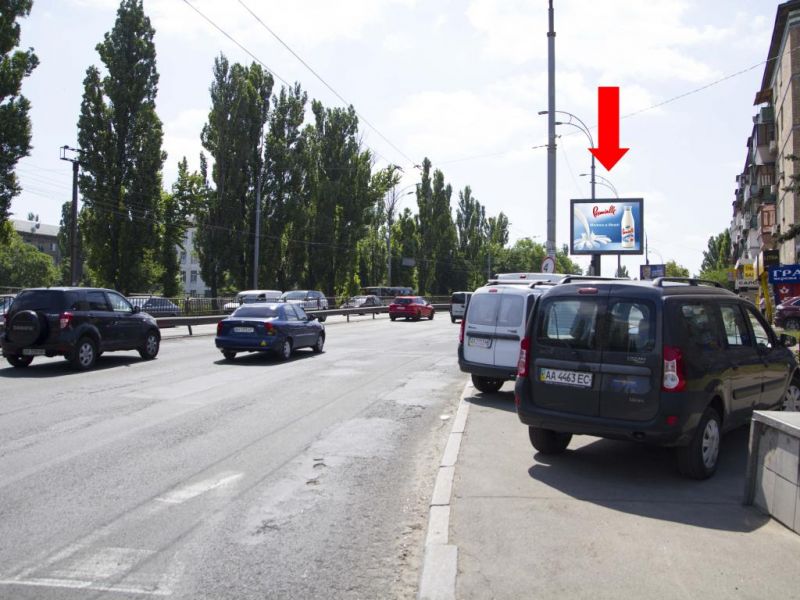 Скролл/Ситиборд, Киев, Чоколівський бул., 35, біля Радіоринку, до Севастопольської пл.