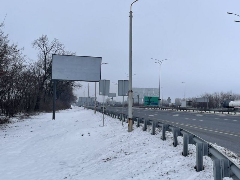 Билборд/Щит, Трассы, Бориспільське шосе, АЗС Shell, в напрямку Києва