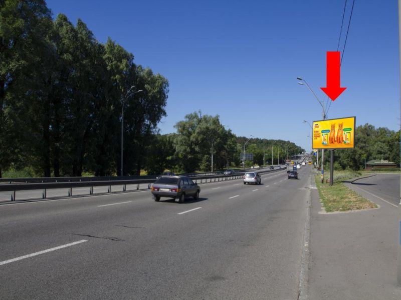 Led екран/Відеоборд, Київ, Берестейський пр. (колиш. пр. Перемоги), 148/1 - вул. Ушакова, з центру