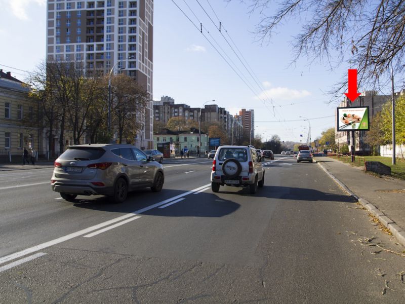 Led екран/Відеоборд, Київ, Лобановського пр., 115-Б, в бік пл. Севастопольської