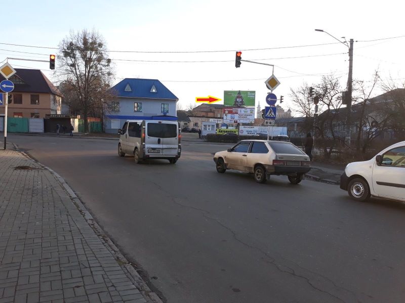 Билборд/Щит, Житомир, Троянівська вул., 3 (центр міста, Поділ) верхній