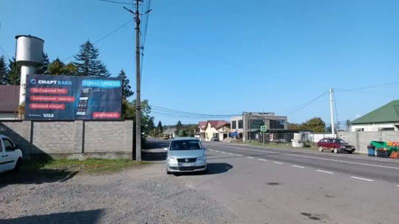 Билборд/Щит, Трассы, Широке, вул.Головна, центр, ринок
