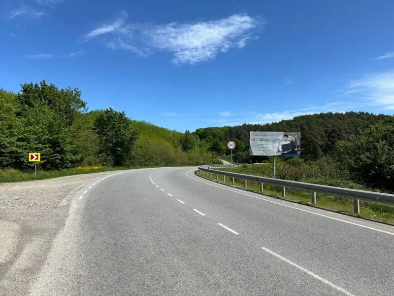 Билборд/Щит, Трассы, Виїзд з м. Виноградів в сторону с. Велика Копаня, Хуст