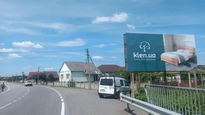 Билборд/Щит, Трассы, с.Кам'янське, вул, Головна, траса Івано-Франківськ-Мукачево, в сторону м.Мукачево