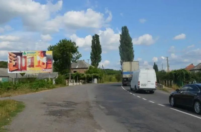 Билборд/Щит, Трассы, с.Кам'янське, вул, Головна, траса Мукачево-Івано-Франківськ, в сторону м.Хуст