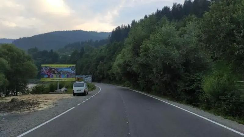 Билборд/Щит, Трассы, с.Костилівка,вул.Головна, в сторону м.Тячів, (виїзд)