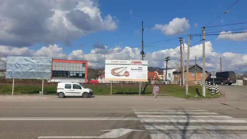 Билборд/Щит, Трассы, с.Бедевля, вул.Волошина  в сторону  м. Рахів ,перехрестя ( на смт. Дубове )