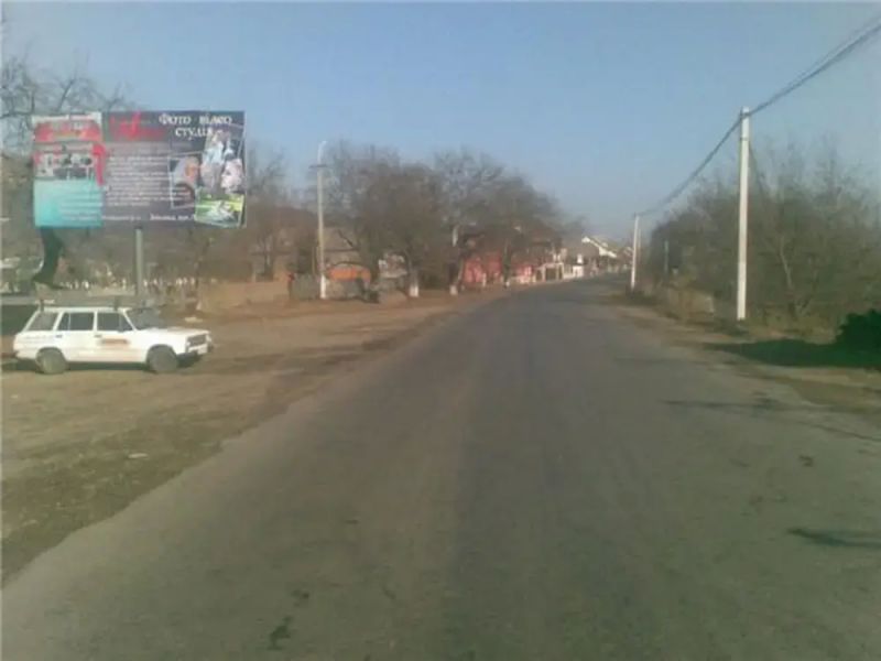 Билборд/Щит, Трассы, с.Вільхівці, вул. Головна в сторону смт. Дубове зї сторони м.Тячів