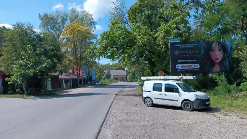 Билборд/Щит, Трассы, с. Нересниця, в'їзд