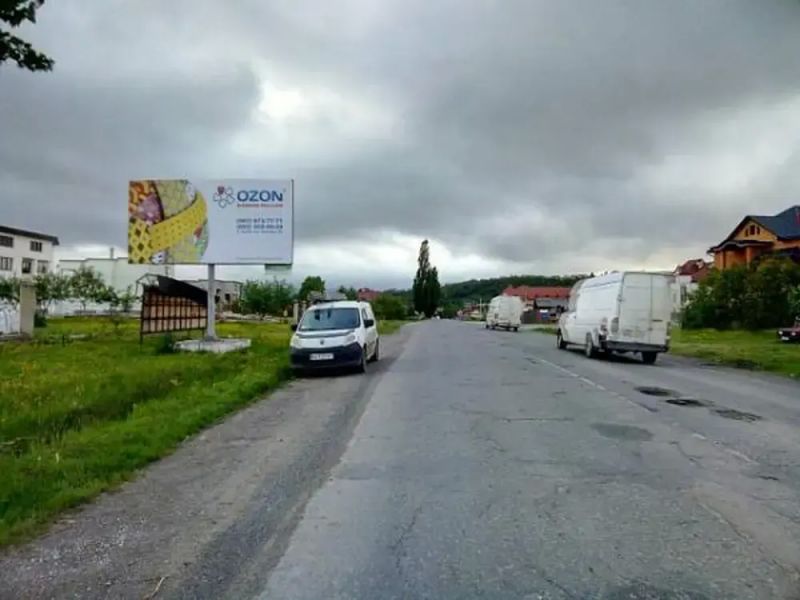 Билборд/Щит, Трассы, с. Нижня апша, вул. Борканюка, в сторону м. Тячів