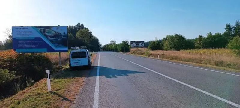 Билборд/Щит, Трассы, с.Вільхівка, вул, Головна (в`їзд), траса Івано-Франківськ-Мукачево, в сторону м.Мукачево
