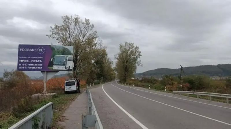 Билборд/Щит, Трассы, Вїзд в с. Вільхівка