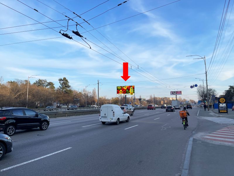 Суперсайт/Мегаборд, Киев, Кільцева дорога, 200 м. від заправки "Shell", в сторону ТЦ "Діамант", "4Room", пр. Курбаса