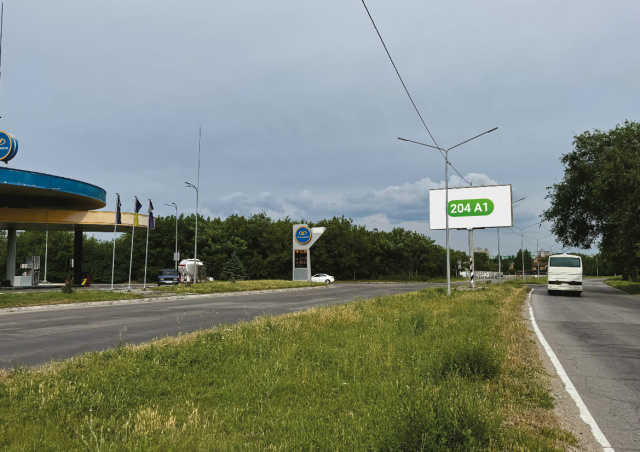 Білборд/Щит, Запоріжжя, вул. Тиражна, вул. Престижна, навпроти АЗС