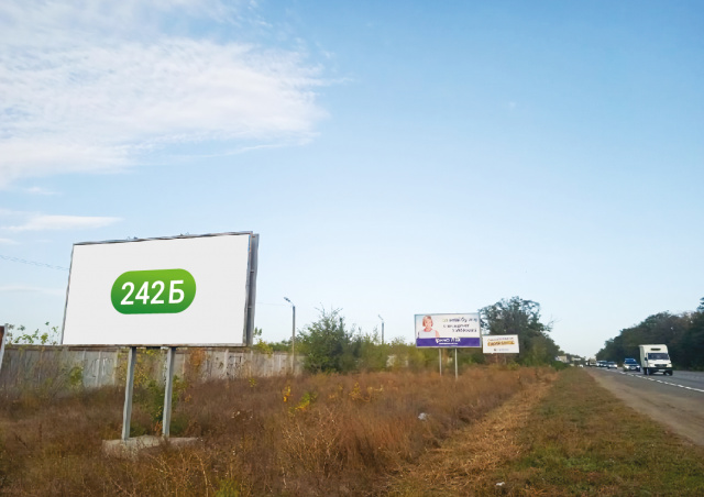 Білборд/Щит, Запоріжжя, Оріхівське шосе, 0,5 км від ДАІ, до авторинку