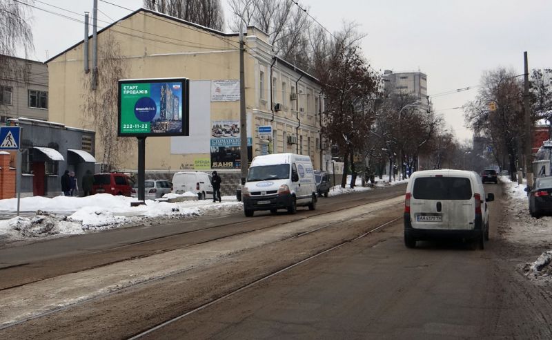 Скролл/Ситиборд, Киев, вул.Кирилівська 60/ на В.Вал,Поділ (В1) СКРОЛЕР
