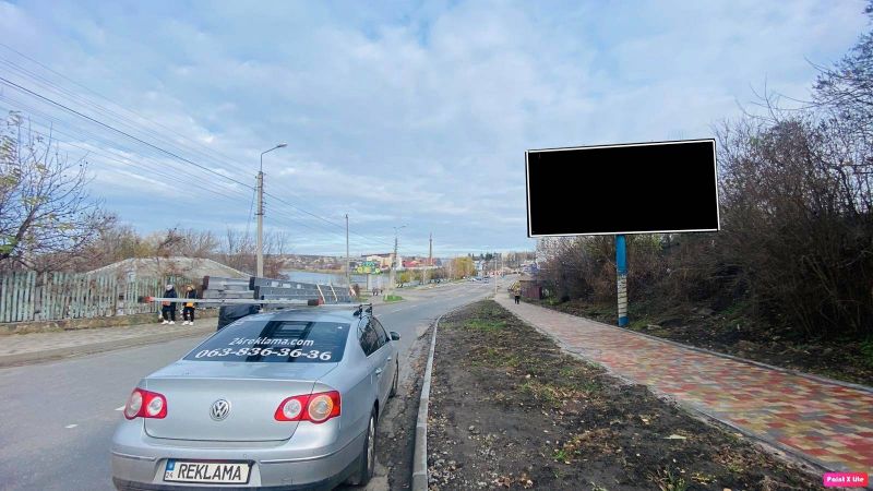 Билборд/Щит, Корсунь-Шевченковский, ко2322 Ярослава Мудрого ( спуск )