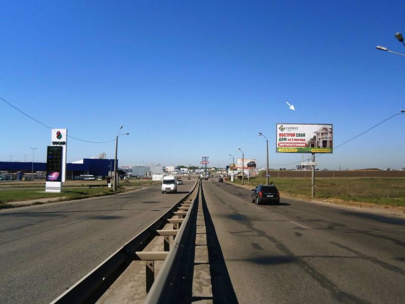 Билборд/Щит, Трассы, Овідіопольська дорога - Епіцентр, з міста