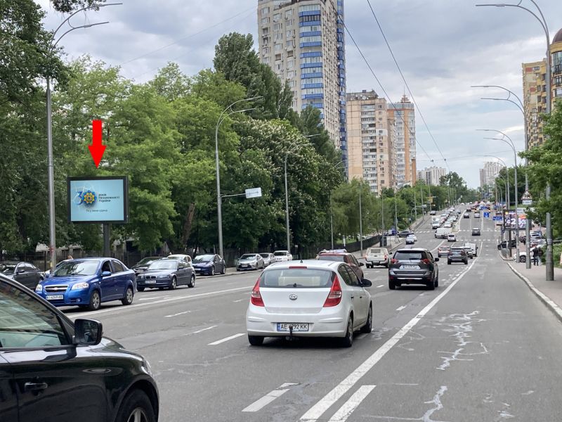 Скрол/Сітіборд, Київ, вул. В. Чорновола, 26А