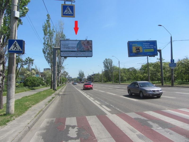 Билборд/Щит, Одесса, Миколаївська дорога, 289, біля парку "Лузанівка", з центру