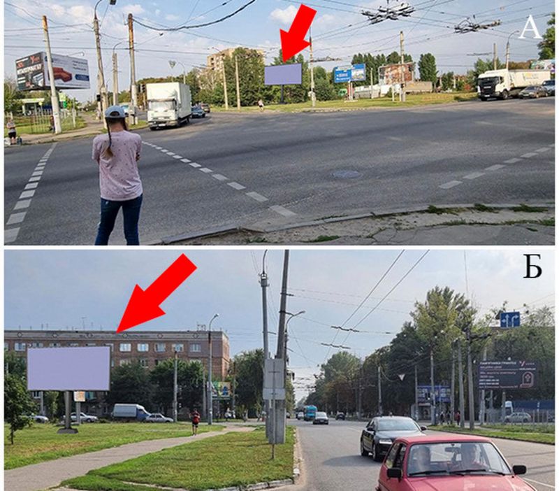 Білборд/Щит, Черкаси, м. Черкаси просп. Хіміків / вул. В. Чорновола