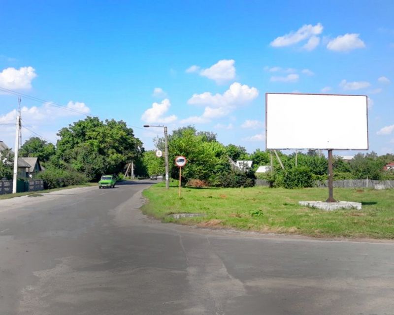 Білборд/Щит, Олександрівка (Кіровоградська обл.), перехрестя Олександрівське шосе та вул. Гагаріна