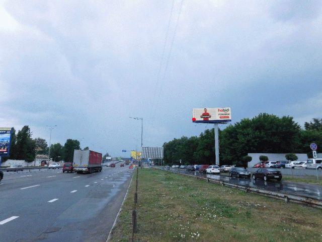 Суперсайт/Мегаборд, Київ, Столичне шосе 300 м від Науки пр-т (навпроти), в напрямку Набережного шосе