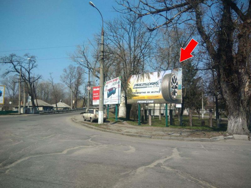 Билборд/Щит, Кременчуг, вул. Приходька - пров. Літературний
