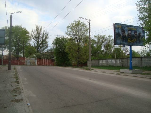 Білборд/Щит, Кропивницький, Поповича вул. ( до Г. Дмитрян вул., Залізн вокзал)